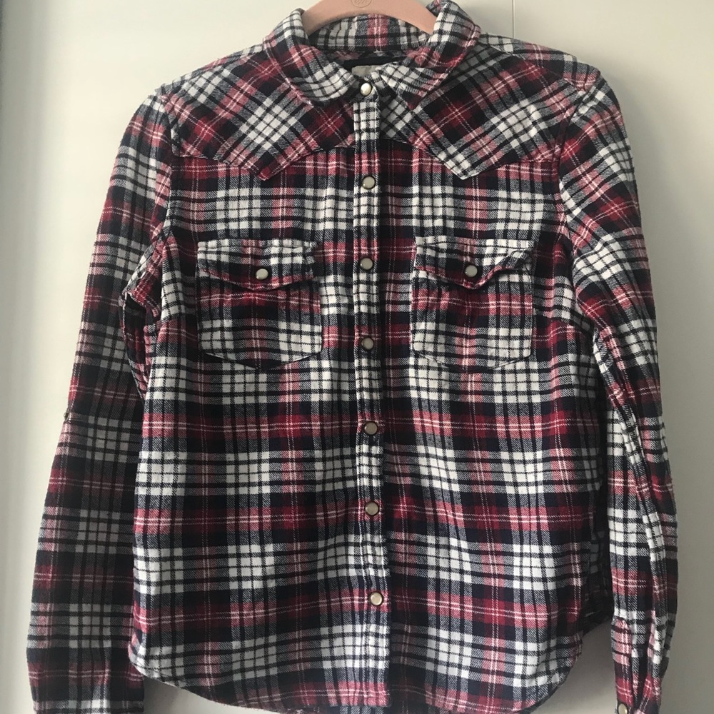 Long sleeve flannel